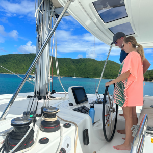 a group of people on a boat