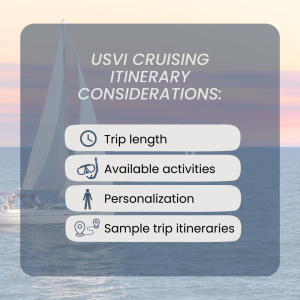 The Best USVI Cruising Itinerary | Go Sail Virgin Islands