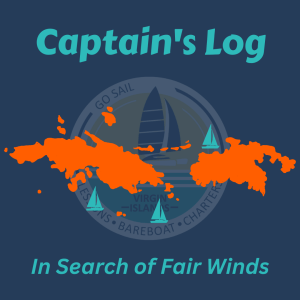 graphic of st thomas and st john island with boats