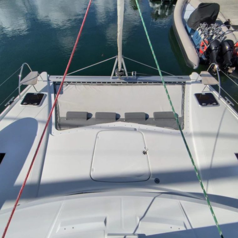 a small boat in a body of water