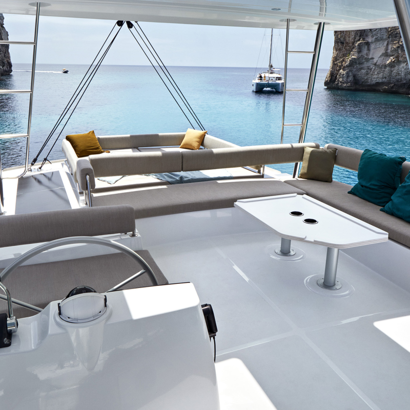 a boat sitting on top of a table