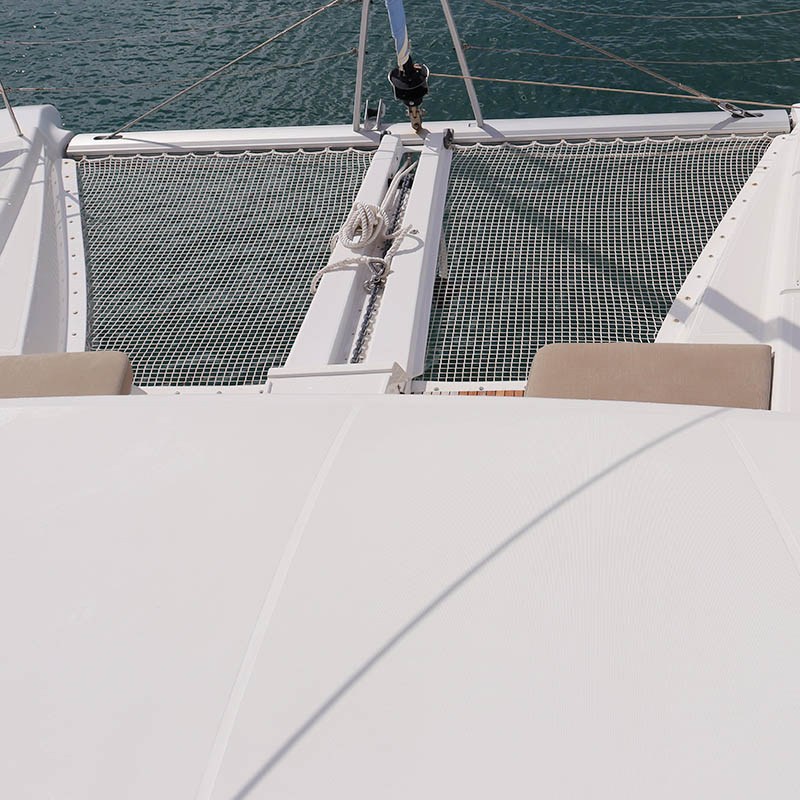 a large ship in the background