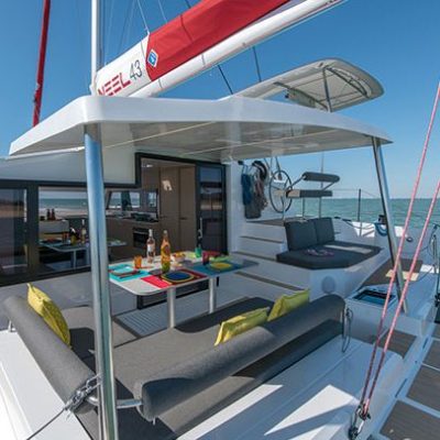 a boat sitting on top of a building