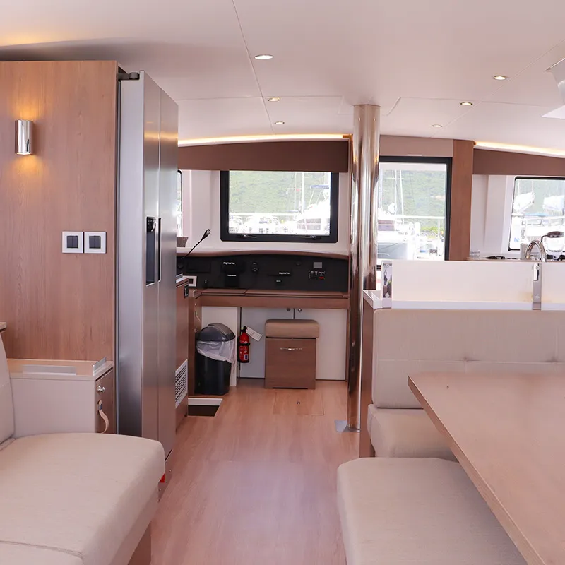 a kitchen with a sink and a window