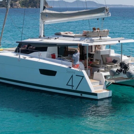 a small boat in a body of water