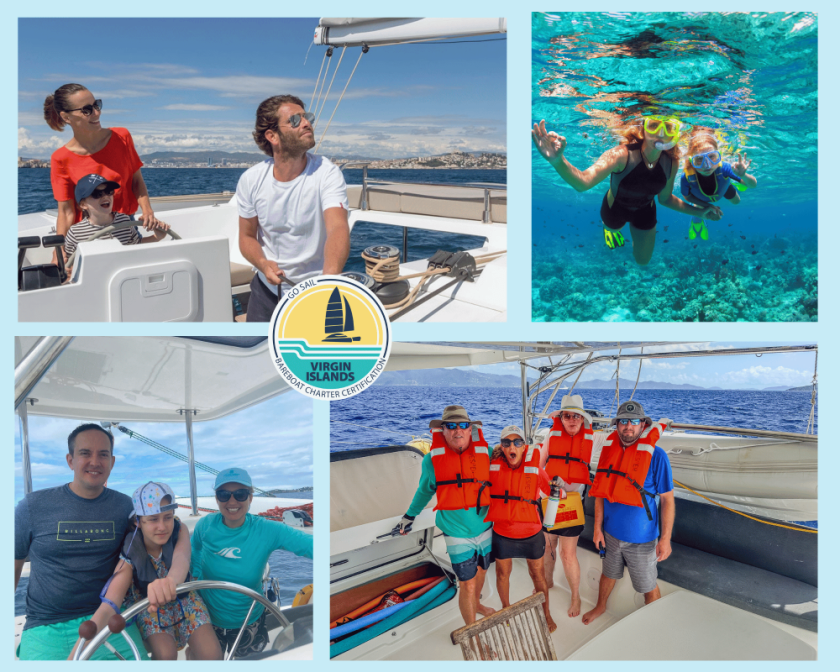 Go Sail Virgin Islands Private Courses a group of people on a beach