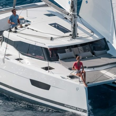 a boat that is floating in the water